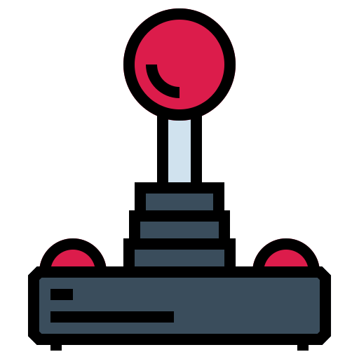 Joystick Generic Outline Color icon