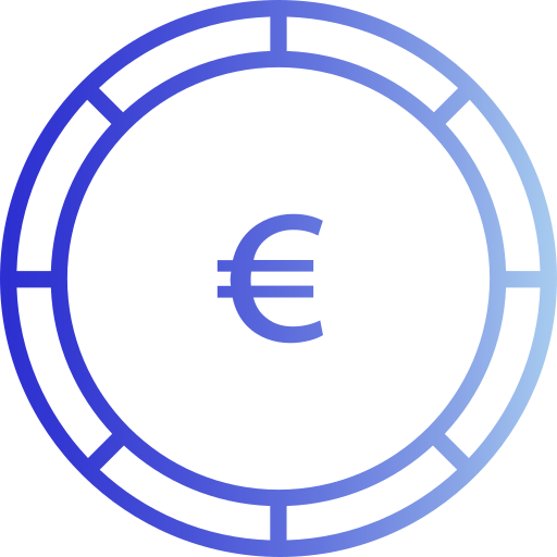 euro Generic Gradient icon