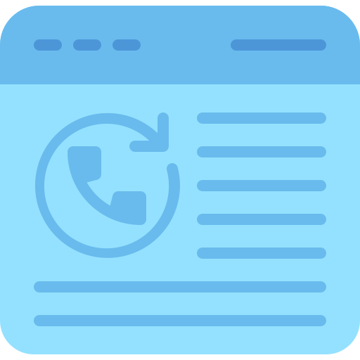 klantenservice Generic Flat icoon