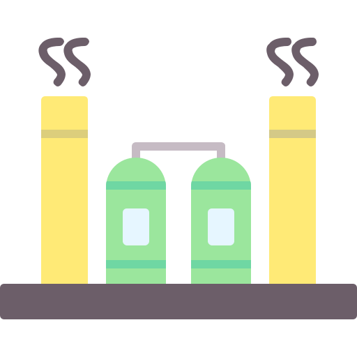 Oil refininery Generic Flat icon