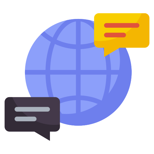 comunicazione globale Generic Flat icona