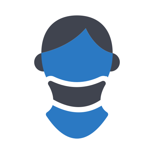 kraag Generic Blue icoon