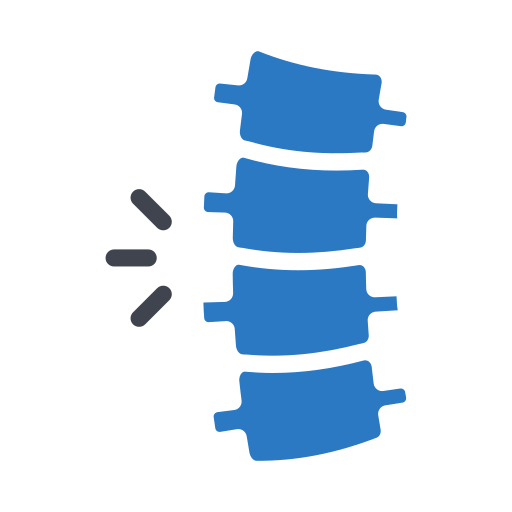 脊椎 Generic Blue icon