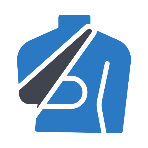 腕の絆創膏 Generic Blue icon