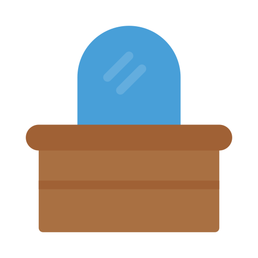 dressing table Generic Flat icon