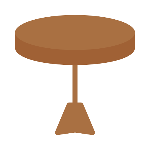 Round table Generic Flat icon