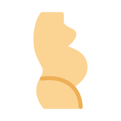 maternidad Vector Stall Flat icono