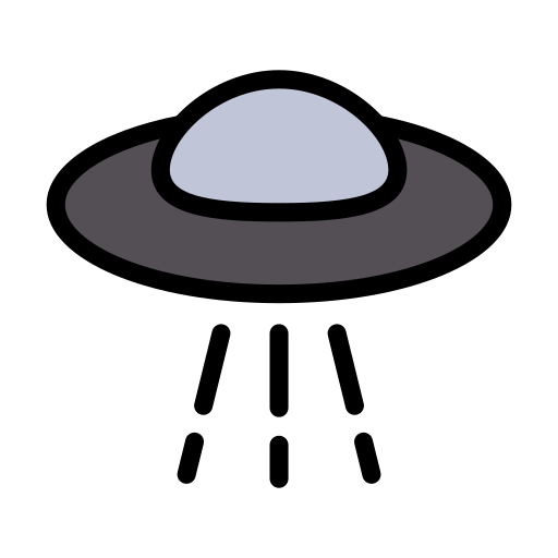 Alien ship Generic Outline Color icon