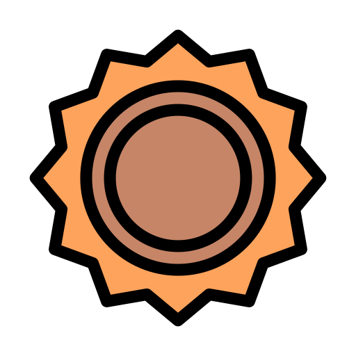 sonne Generic Outline Color icon