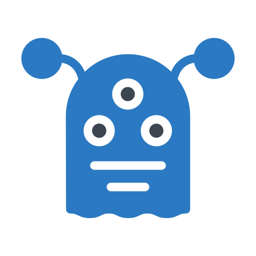 science-fiction Generic Blue icon
