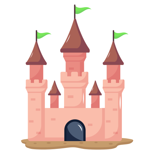 castle Generic Flat icon