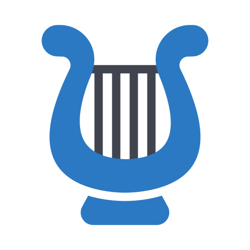 弦楽器 Generic Blue icon