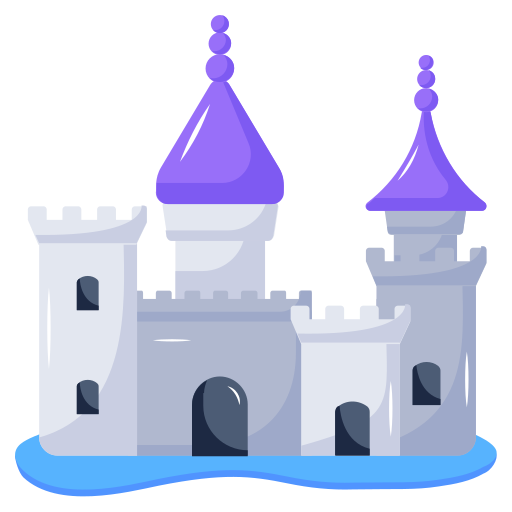 kasteel Generic Flat icoon