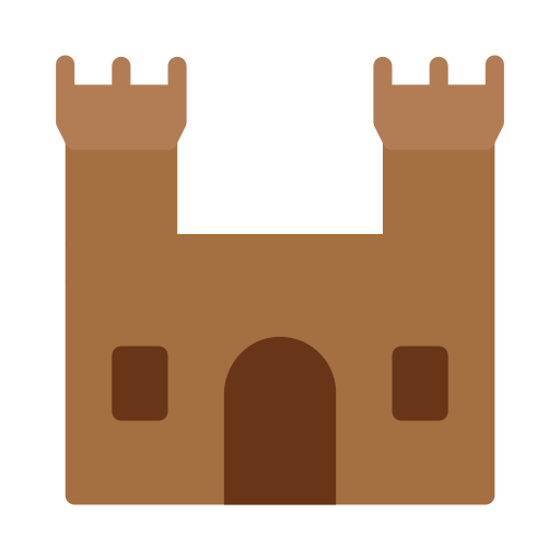kasteel Generic Flat icoon