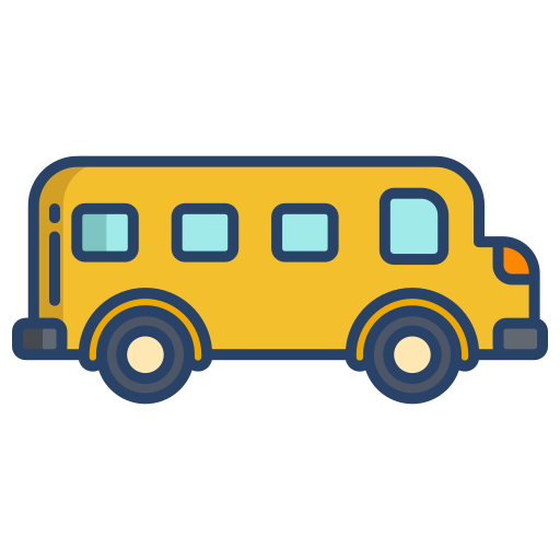 autobus Generic color outline icona