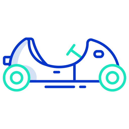 auto Generic color outline icono