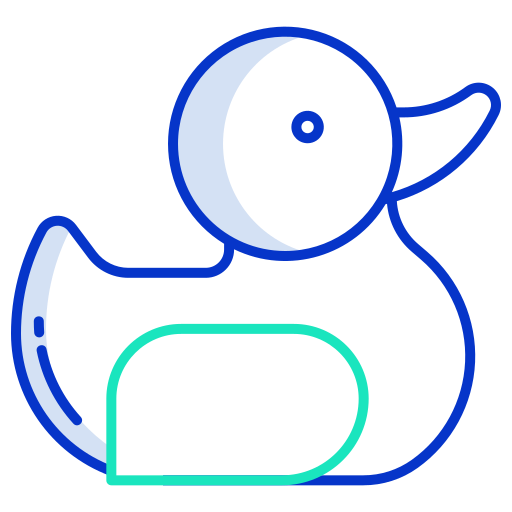 アヒル Generic color outline icon
