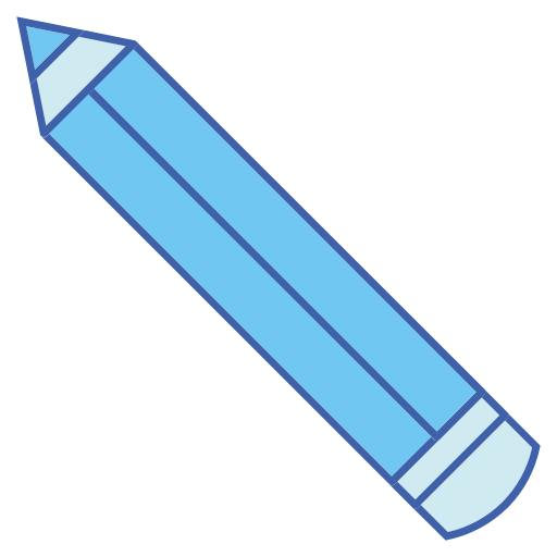 bleistift Generic Blue icon