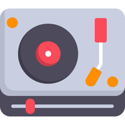 Turntable Generic Flat icon