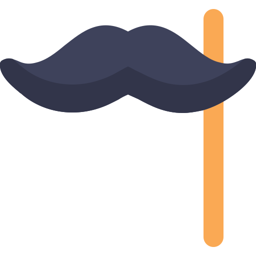 Moustache Generic Flat icon