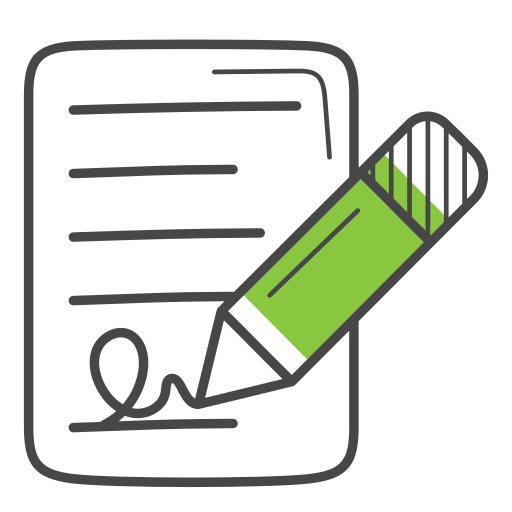 Contract Generic Fill & Lineal icon