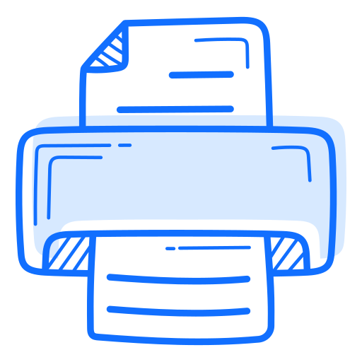 Принтер Generic Blue иконка