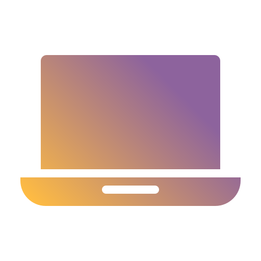 ノートパソコン Generic Flat Gradient icon