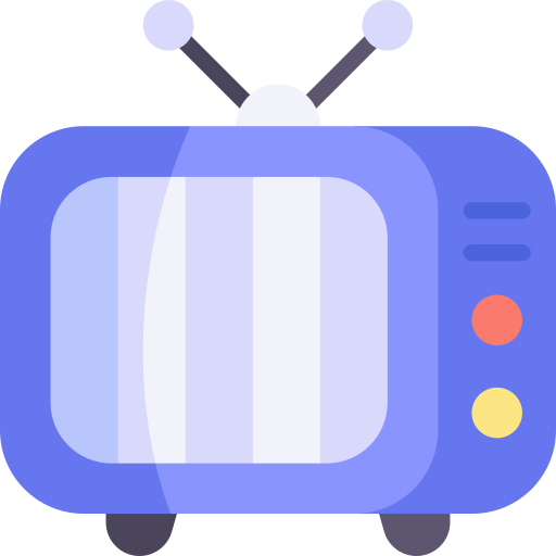 tv Kawaii Flat icon