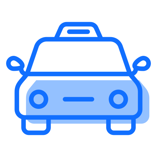 택시 Generic Blue icon