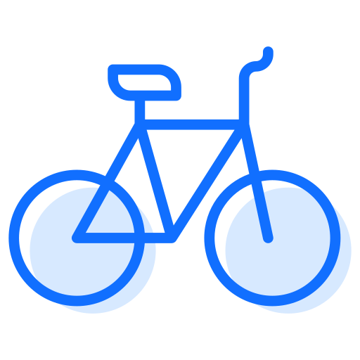 fahrrad Generic Blue icon