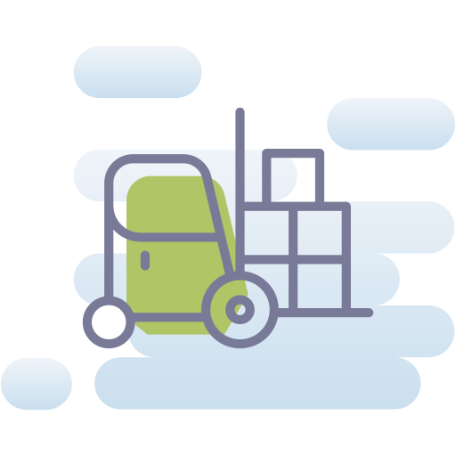 Forklift Generic Rounded Shapes icon