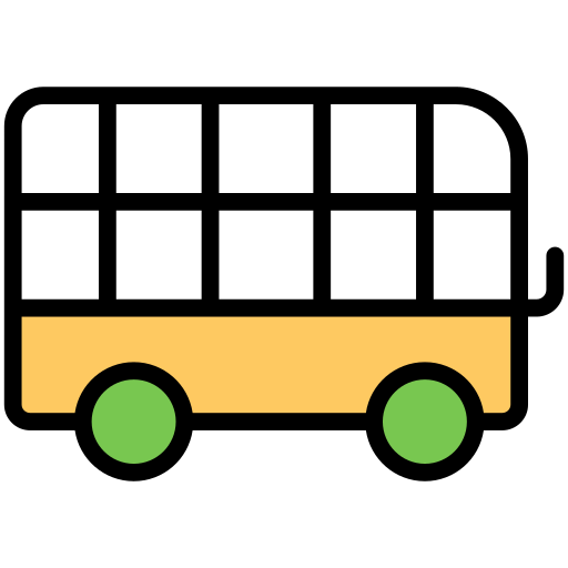 Ônibus de dois andares Generic Outline Color Ícone