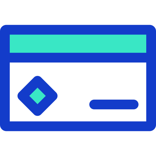 karta kredytowa Generic Fill & Lineal ikona