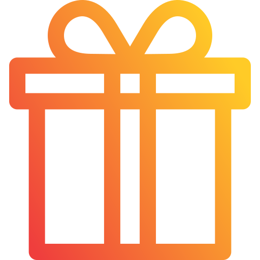caja de regalo Generic Gradient icono