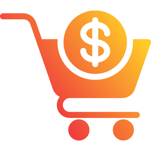 Shopping cart Generic Flat Gradient icon