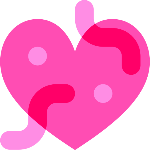 Heart Basic Sheer Flat icon