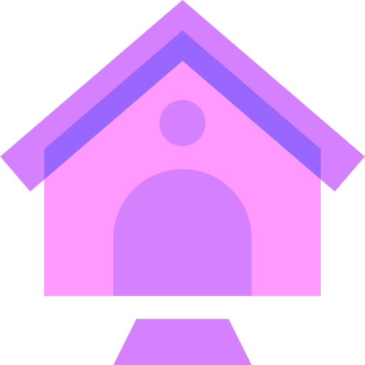 casa de mascotas Basic Sheer Flat icono