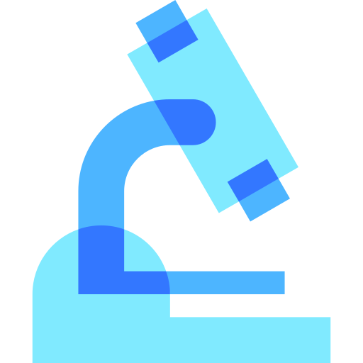 Microscope Basic Sheer Flat icon