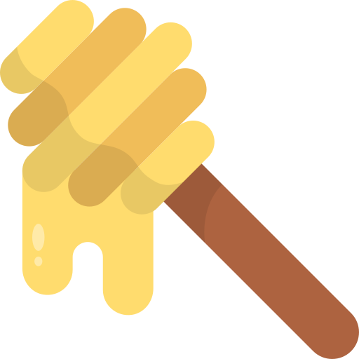 Dispensador de miel Generic Flat icono