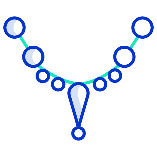 Necklace Generic color outline icon