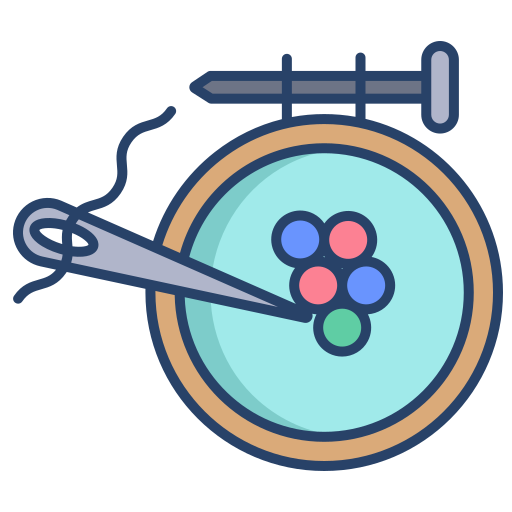 Embroidery Generic color outline icon