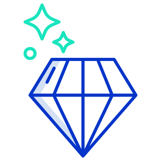 diamant Generic color outline Icône