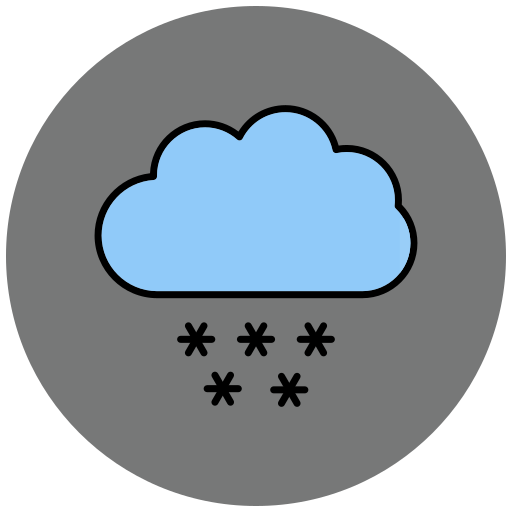 nevado Generic Outline Color icono