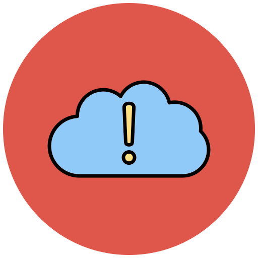 Alerta meteorológica Generic Outline Color icono