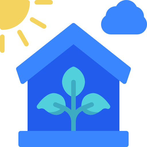 Green House Generic Flat icon