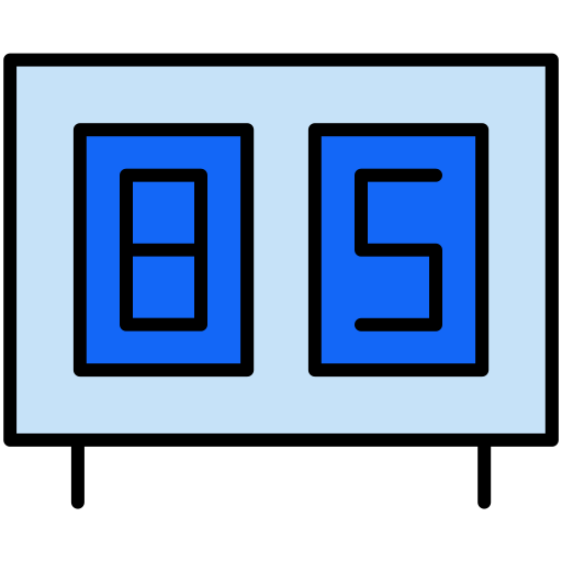 Score Generic Outline Color icon