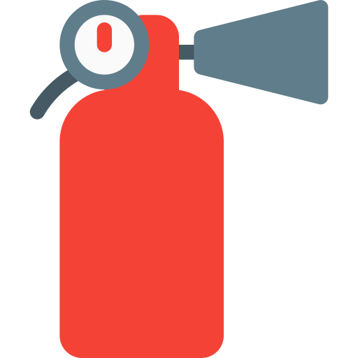 Fire extinguisher Pixel Perfect Flat icon