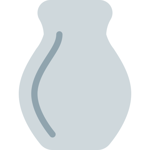 Vase Pixel Perfect Flat icon