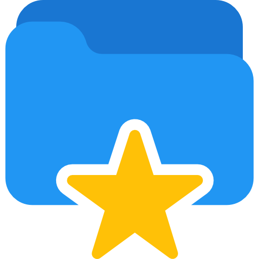 carpeta Pixel Perfect Flat icono