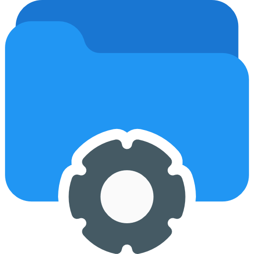 폴더 Pixel Perfect Flat icon